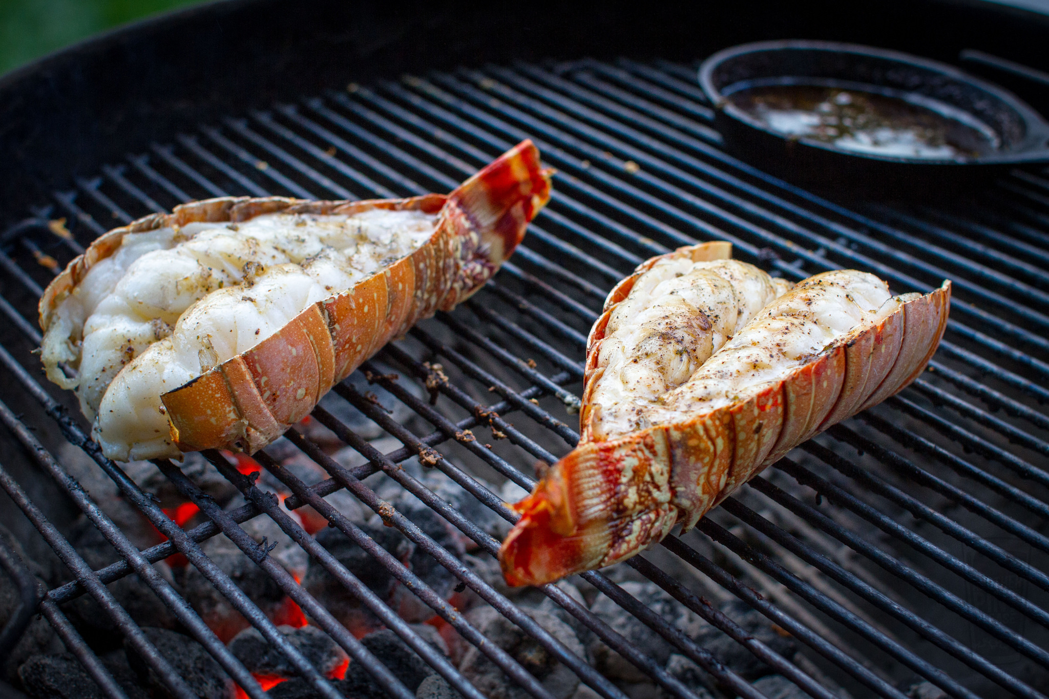 Grilled Lobster Tail + Video