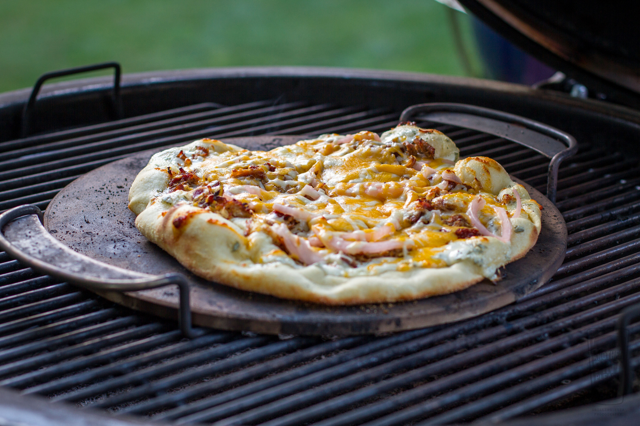 Grilled Pizza on the Summit Charcoal Grill, Grilling Inspiration