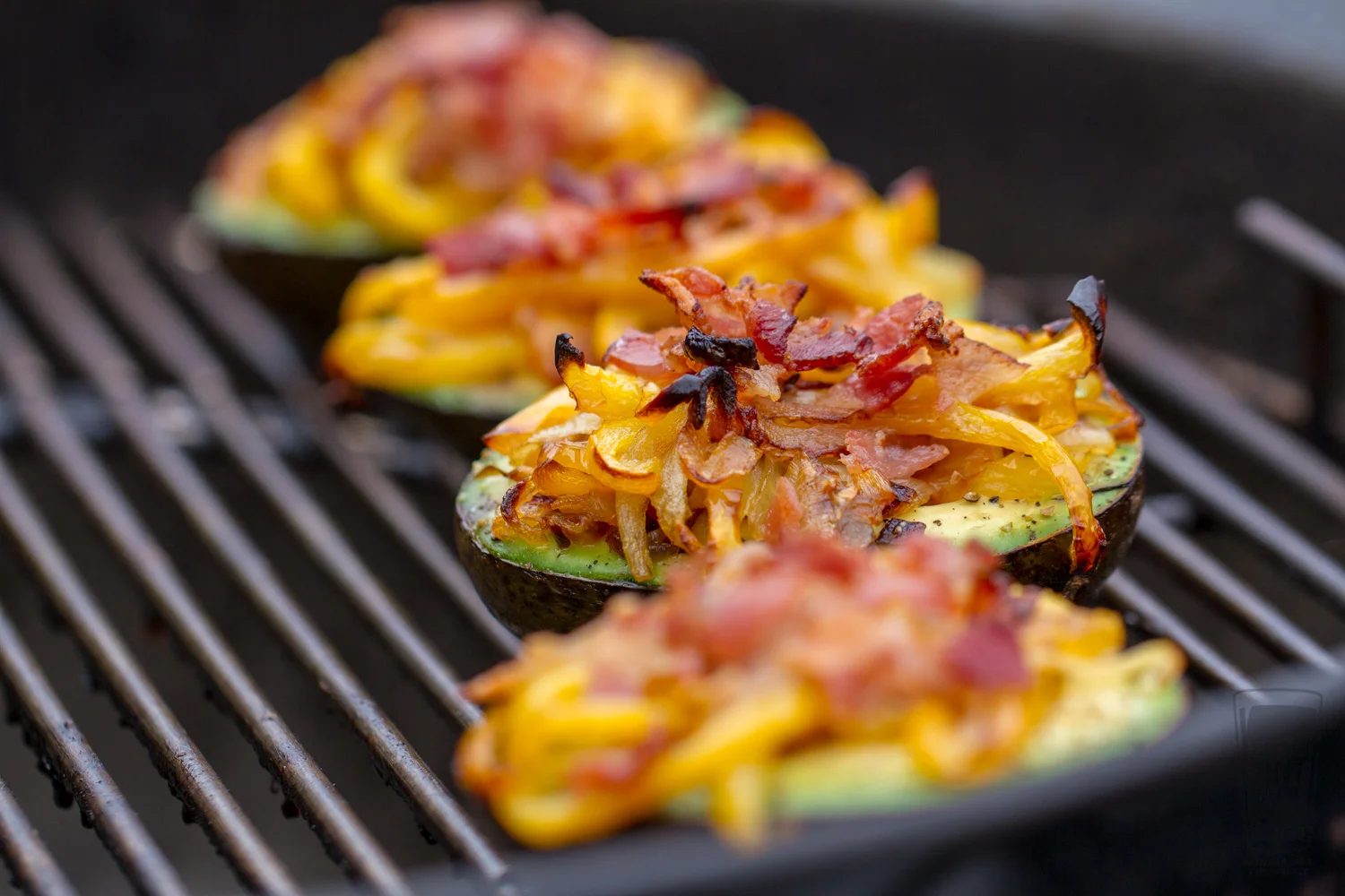 Grilled Stuffed Avocados