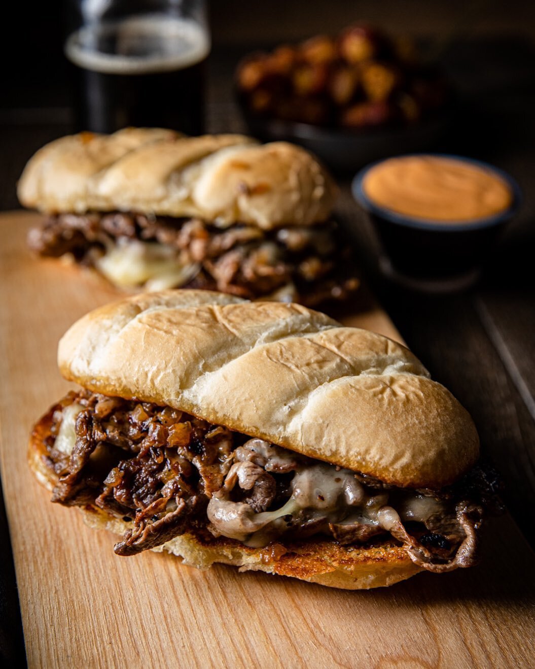When you want a ribeye, but also onions, cheese, and a roll. #cheesesteak