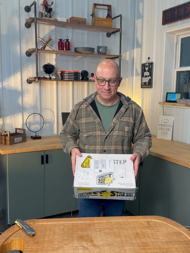 Mail Call! And, oh, what a special delivery! My friend Todd is the owner and brewmaster of New England&rsquo;s first sake brewery, @fartheststarsake, located outside of Boston. It&rsquo;s Sake with a very cool Sci-Fi theme!

Todd and I became friends