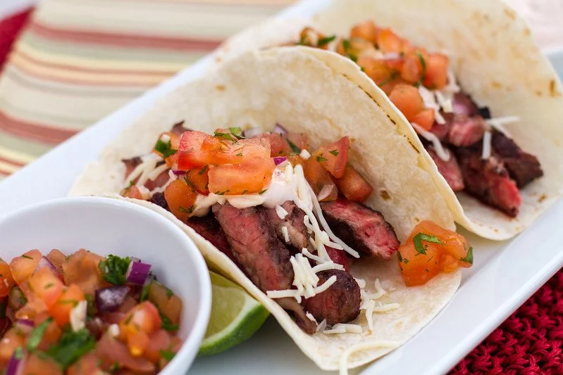 Short Rib Tacos with Pico de Gallo