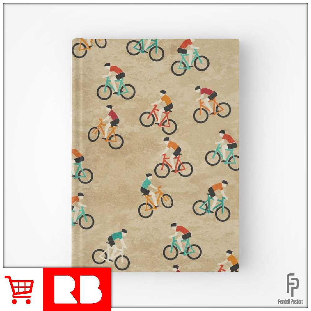 Mountain Biking - Hardcover Journal