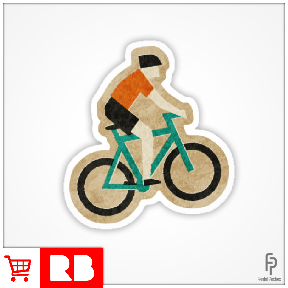 Mountain Biking - Sticker