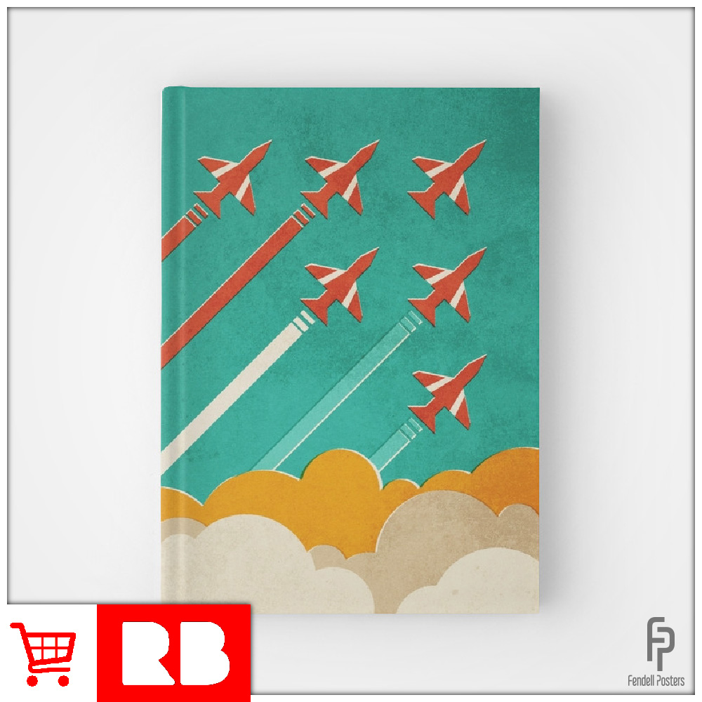 Red Arrows - Hardcover Journal