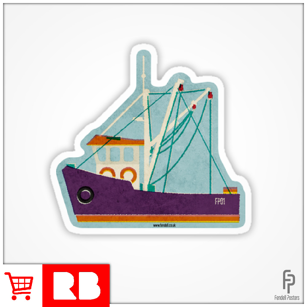 Fishing Trawler - Sticker