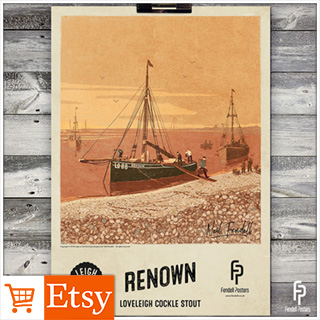 Leigh-on-Sea Brewery - Renown A2 &amp; A4 Poster