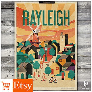 Rayleigh - Poster (A4 &amp; A2 Sizes)