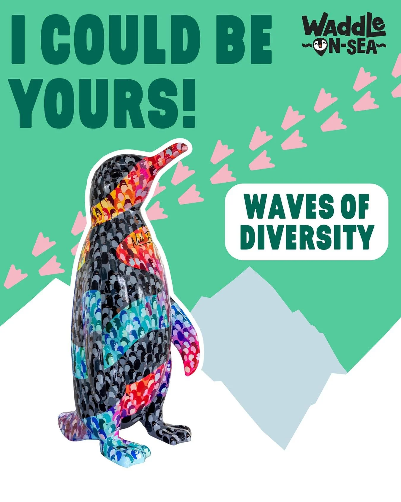 You could be taking Wave home from auction on 25th September. To bid online, register your interest to attend or for more info, visit www.waddleonsea.co.uk/auction 
@waddleonsea #waddleonsea