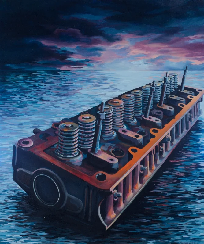 ENGINE BARGE 36x30" 2015 SOLD