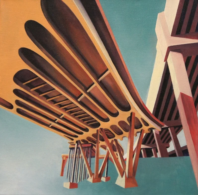 bridge demo 12x12" 2012 sold