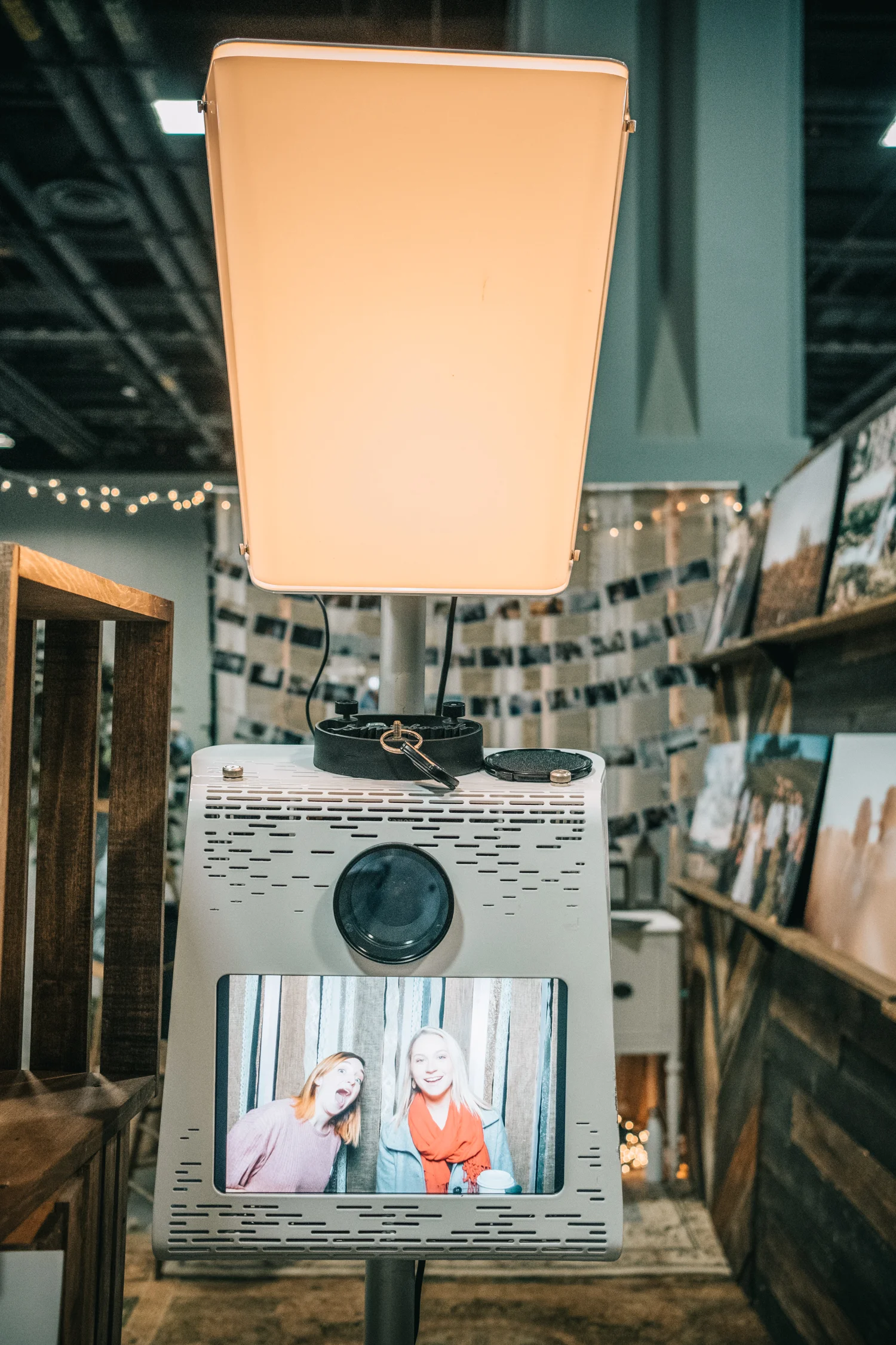 Photography bridal show photo booth