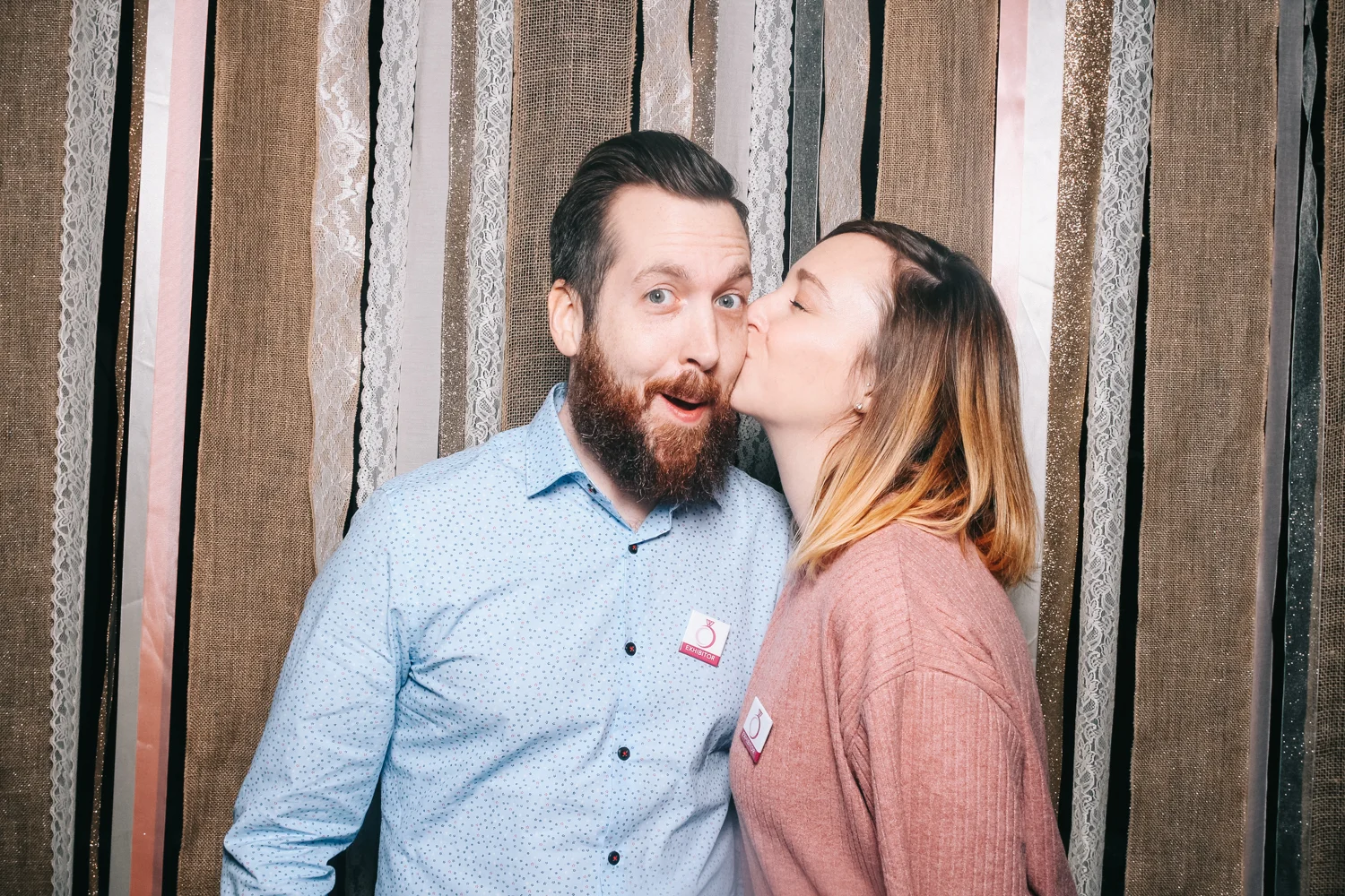 Wedding experience photo booth