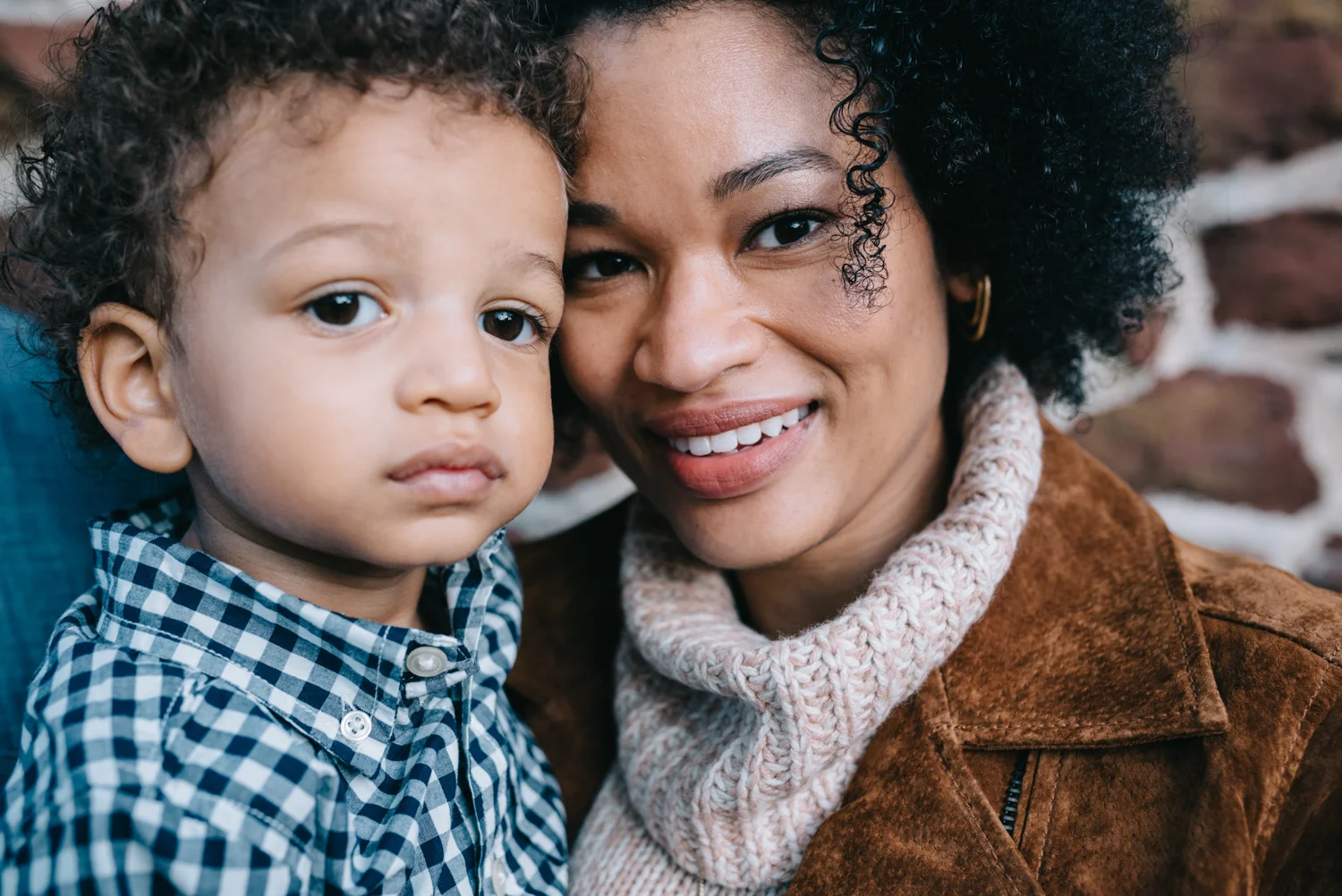 Leesburg virginia mother son portrait