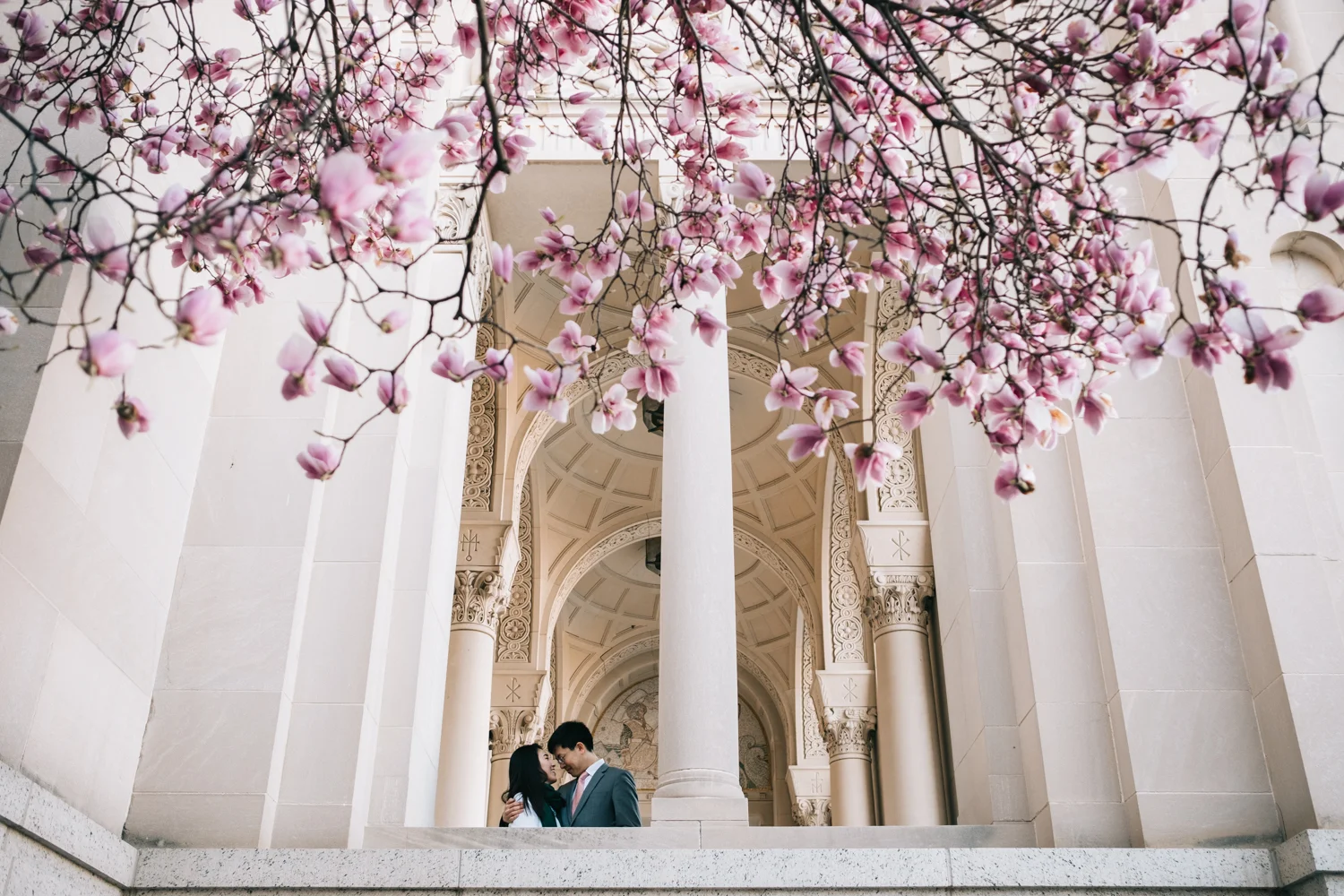 Catholic Engagement Session National Shrine
