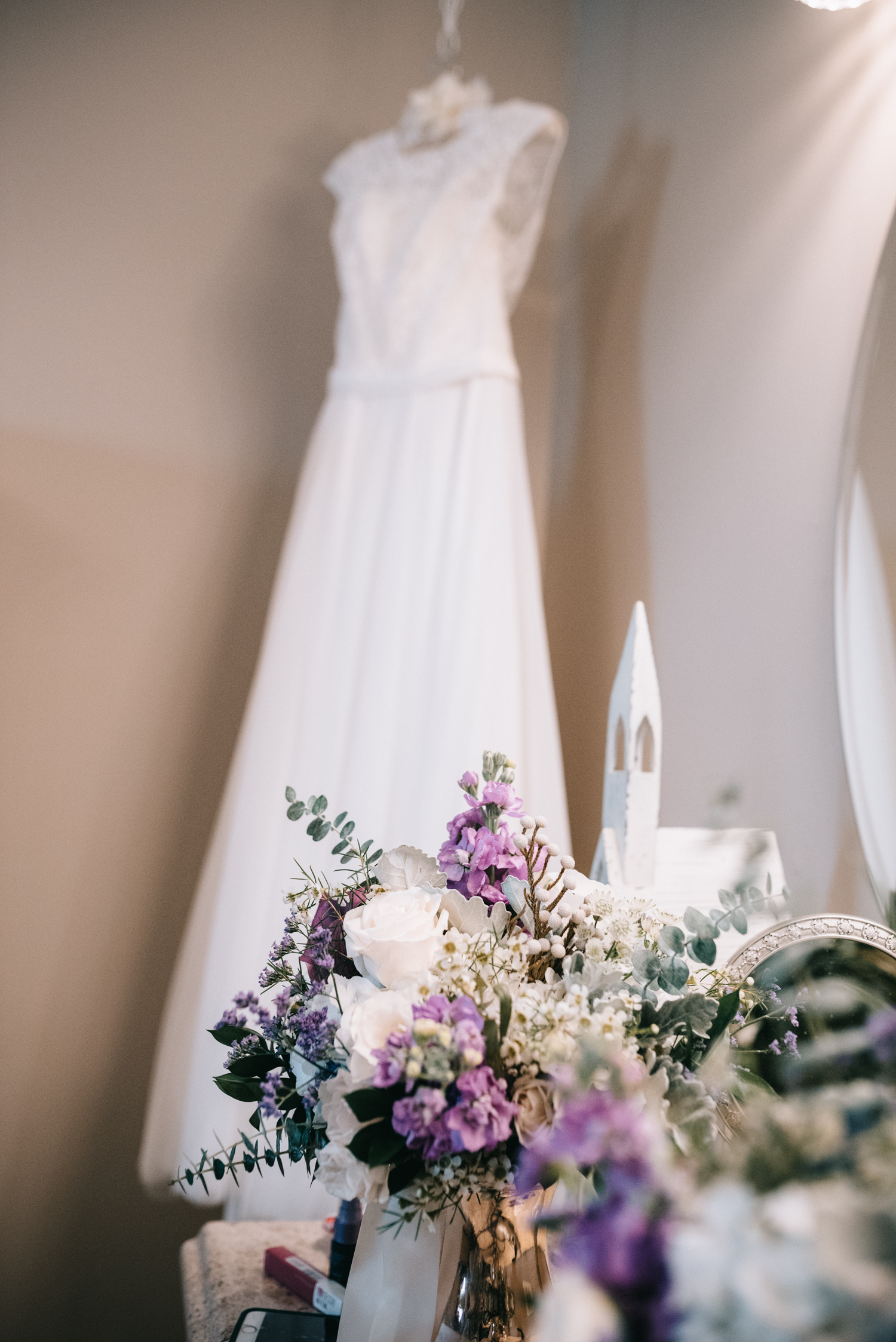 shadow creek wedding dragonfly events flowers and madison james bridal dress