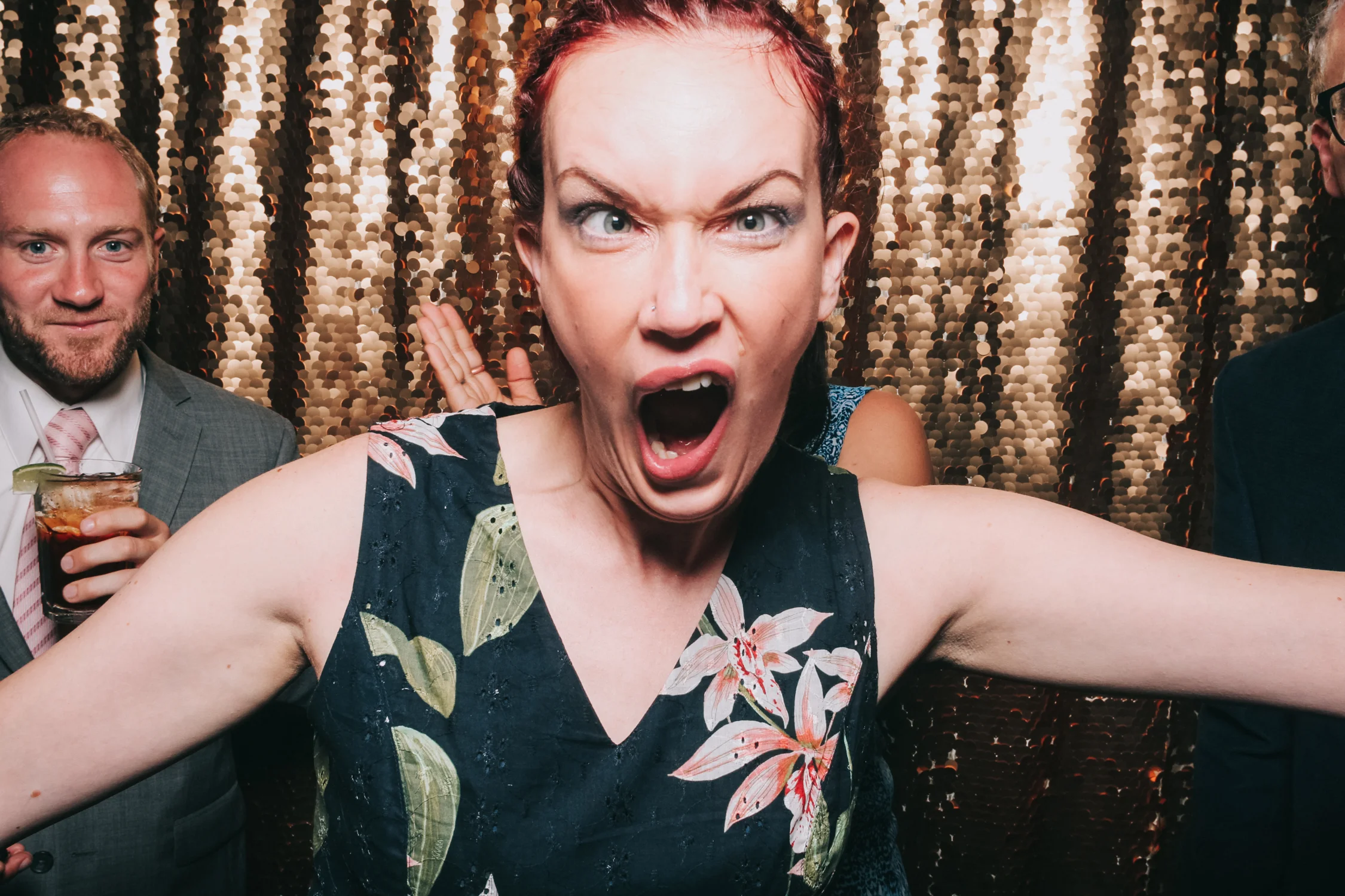 Goofy photo booth pictures Baltimore Maryland