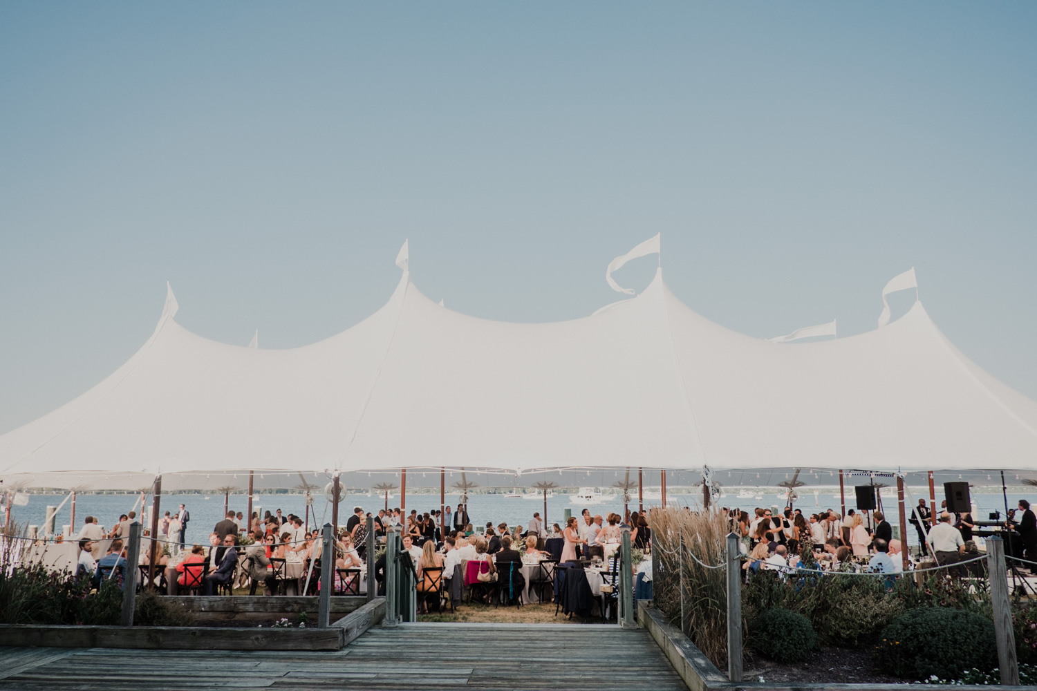 chesapeake bay maritime museum reception tent