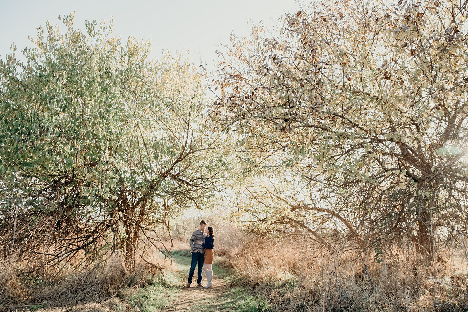 Phillips Farm Trail Engagement Photo in Waterford