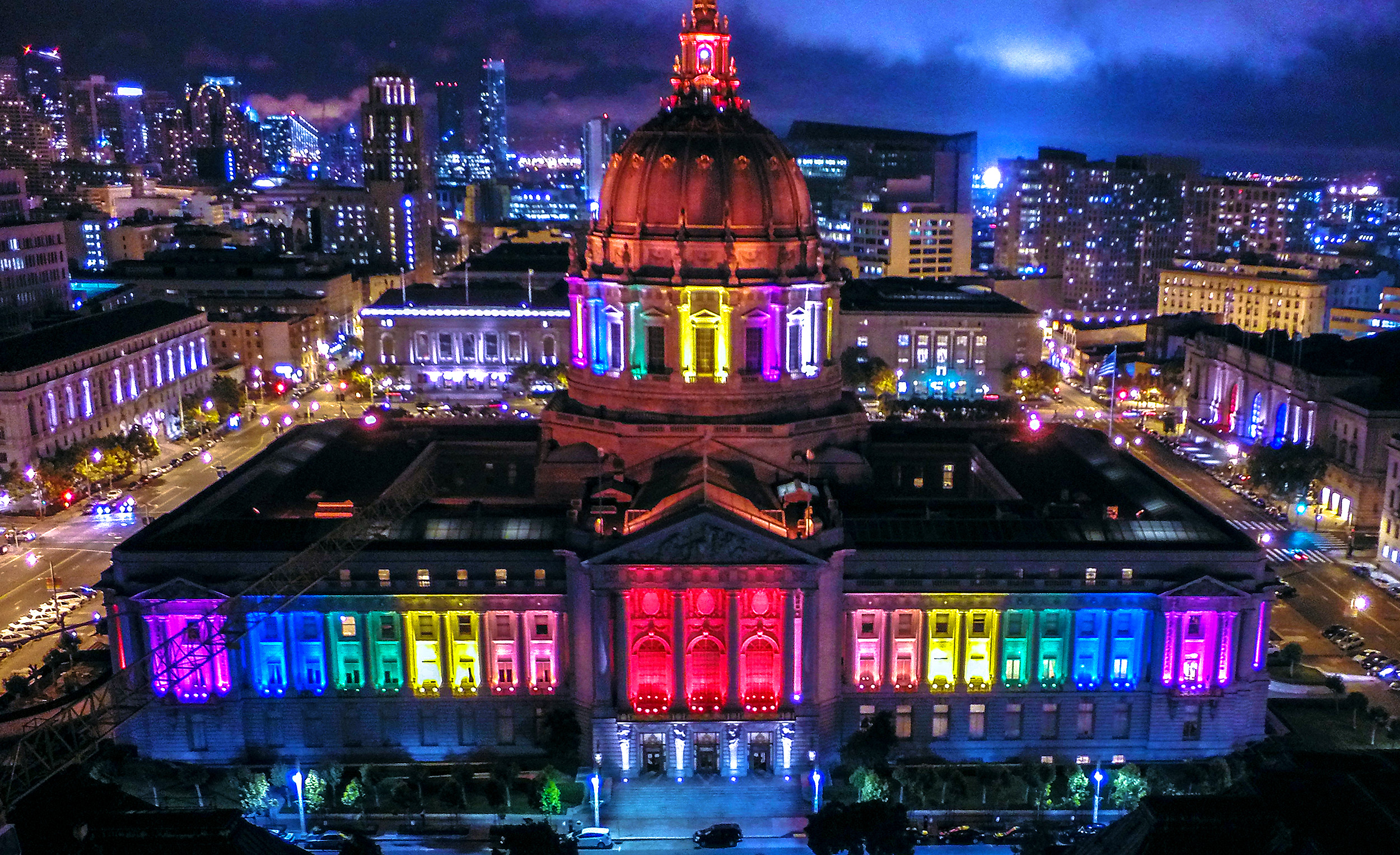 LGBT PRIDE San Francisco's LGBT community comes together each June to celebrate pride in identity, diversity and love. We welcome the world to the city's biggest party, but also dedicate ourselves to completing the task of making our city, our state, our country and our planet a bastion of equality and tolerance for all. This year our pride will include mourning the loss of 49 people in the worst mass shooting in U.S. history in the LGBT nightclub Pulse in Orlando on June 12. That event reminds us that the fight for LGBT equality is not over and that all of us, LGBT people and everyone else, must come together to end violence once and for all. On the last Sunday in June come to downtown San Francisco (or New York, Chicago, Seattle, Houston and dozens of other cities) and stand for love. Details here .