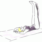Legs up wall