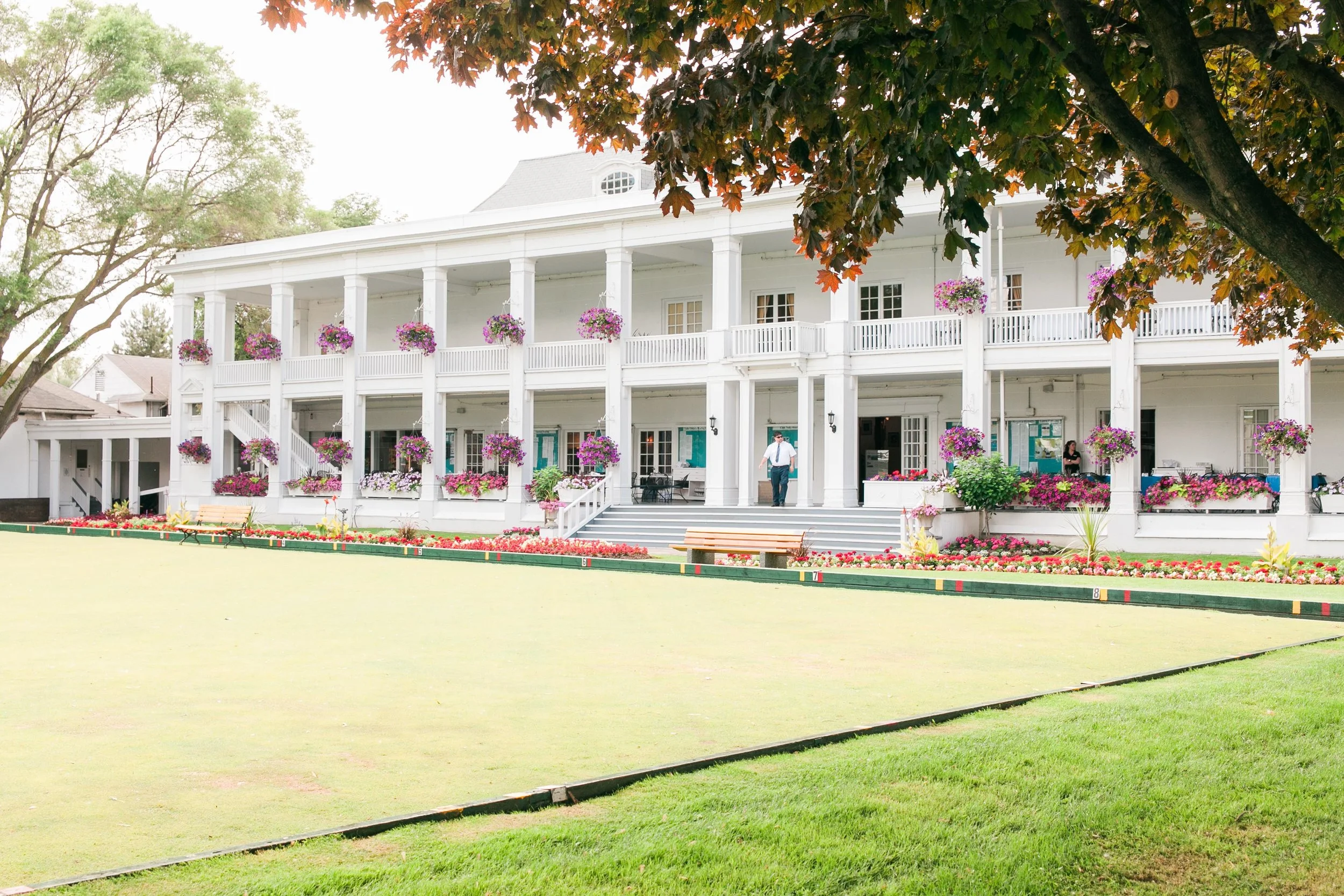 The Royal Canadian Yacht Club in July