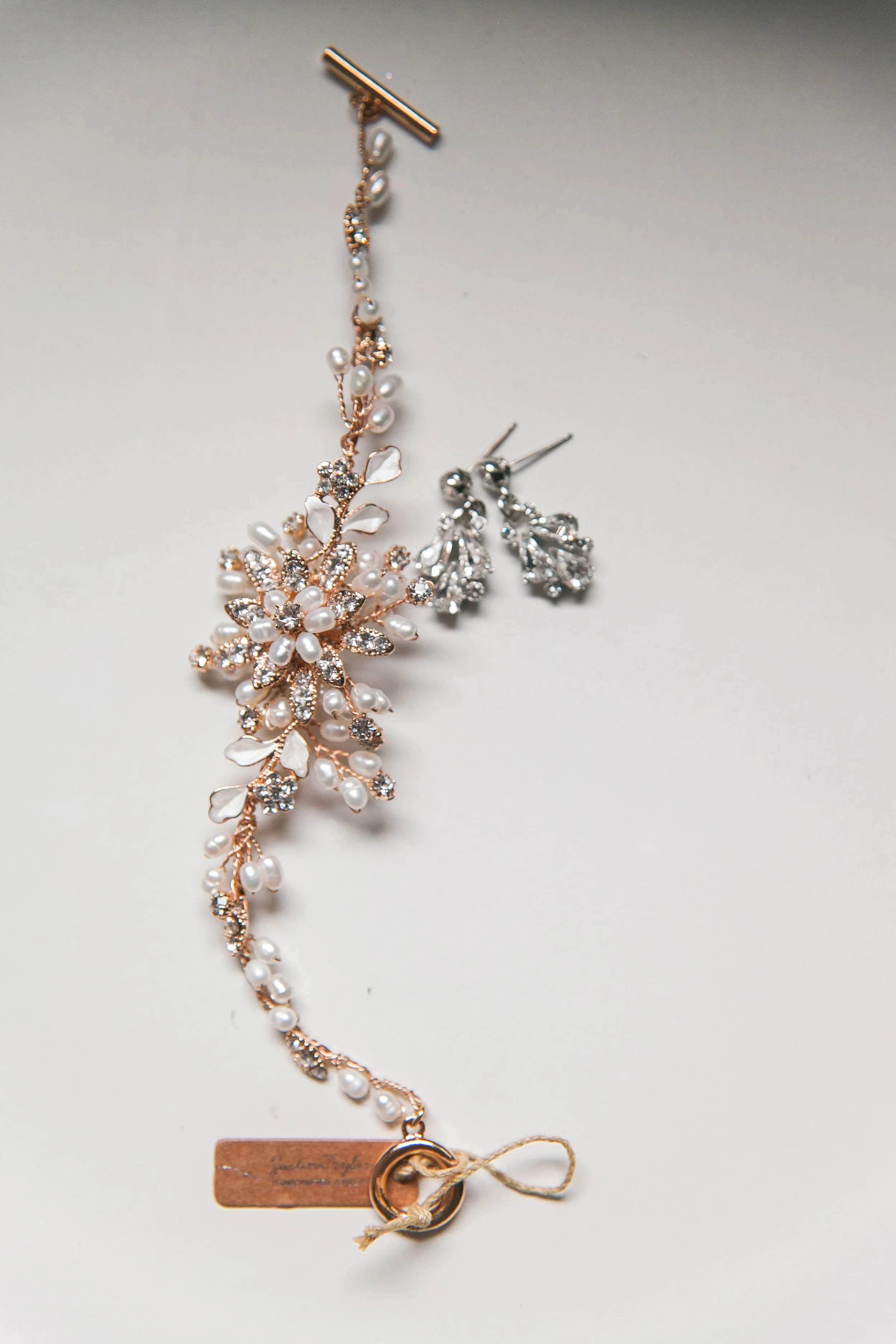 Bride's custom jewelery 