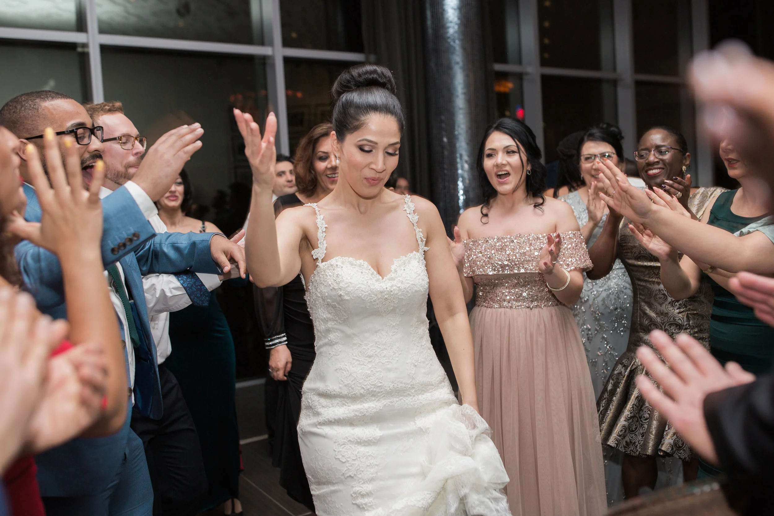 crazy wedding party