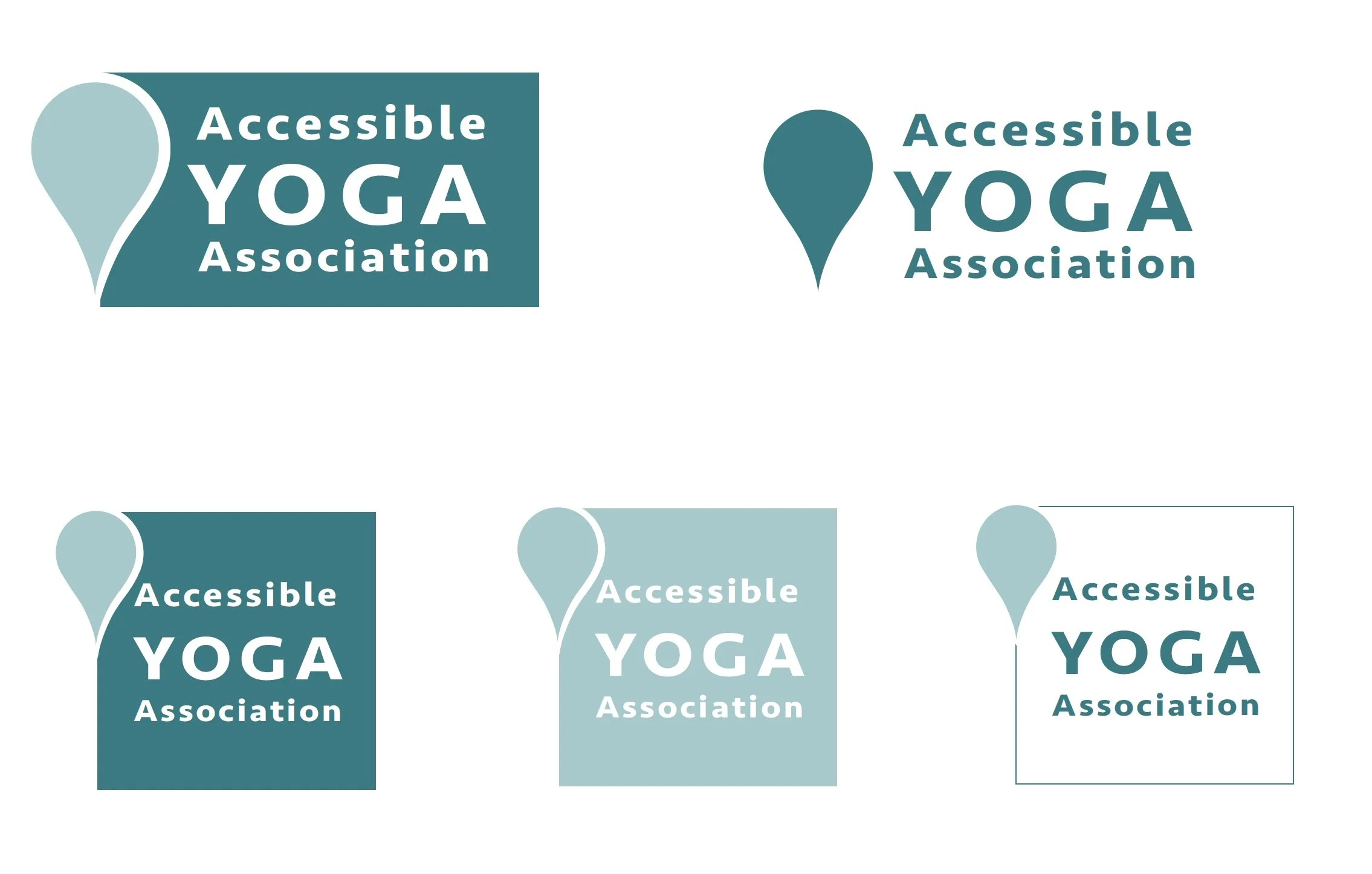 Accessible Yoga Logo Redesign – 2021