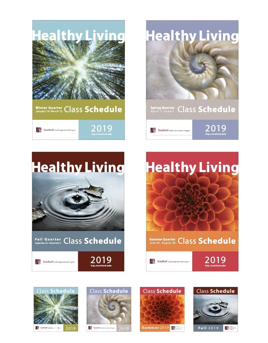 Quarterly Brochure Covers & Registration Icons – 2019