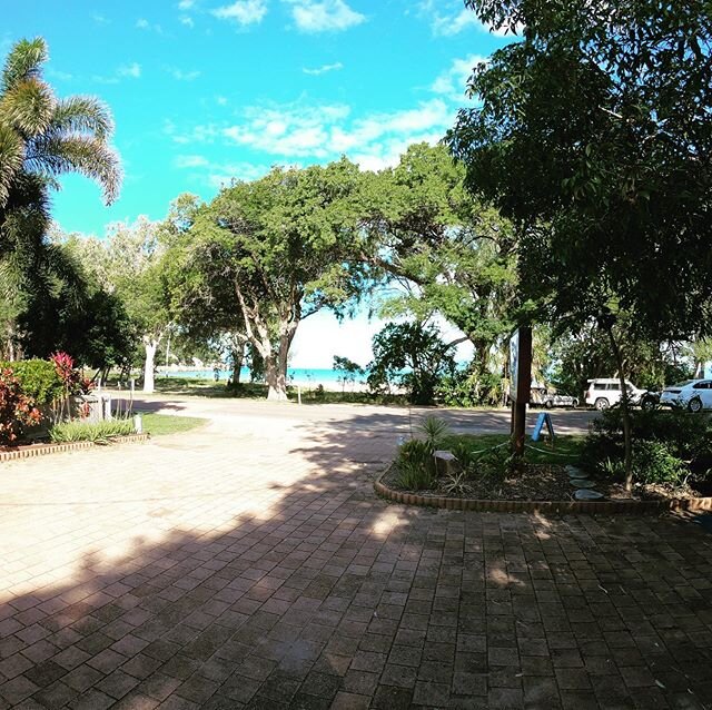 Views from the office. #pleasuredivers #paradise #deskjob #views #tropicalisland #magneticisland #thisismagneticisland #flatout