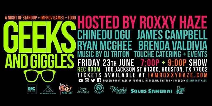 Geeks and Giggles hosted by Roxxy Haze