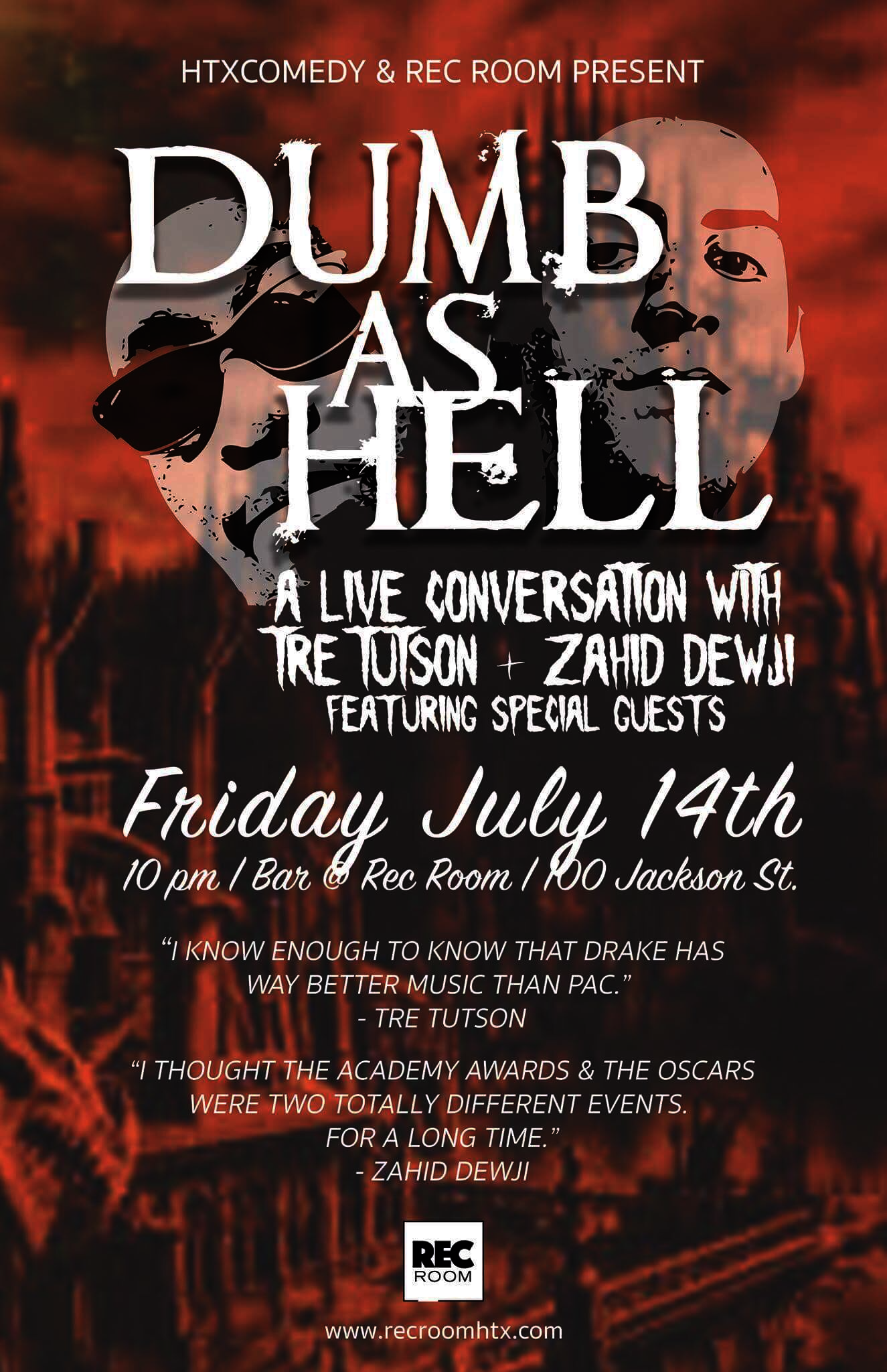 Dumb as Hell : A Live Conversation with Re Tutson & Zahid Dewji