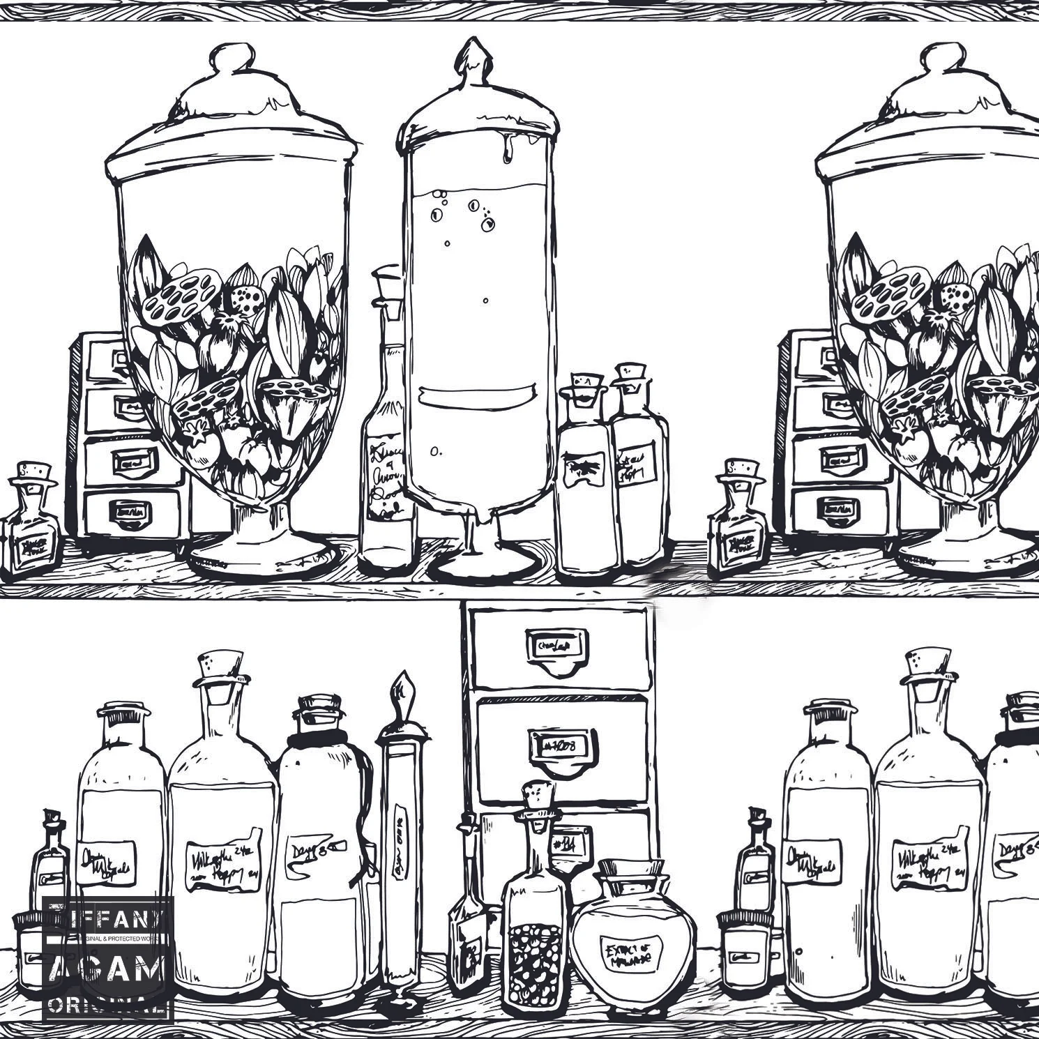 the apothecary's cabinet