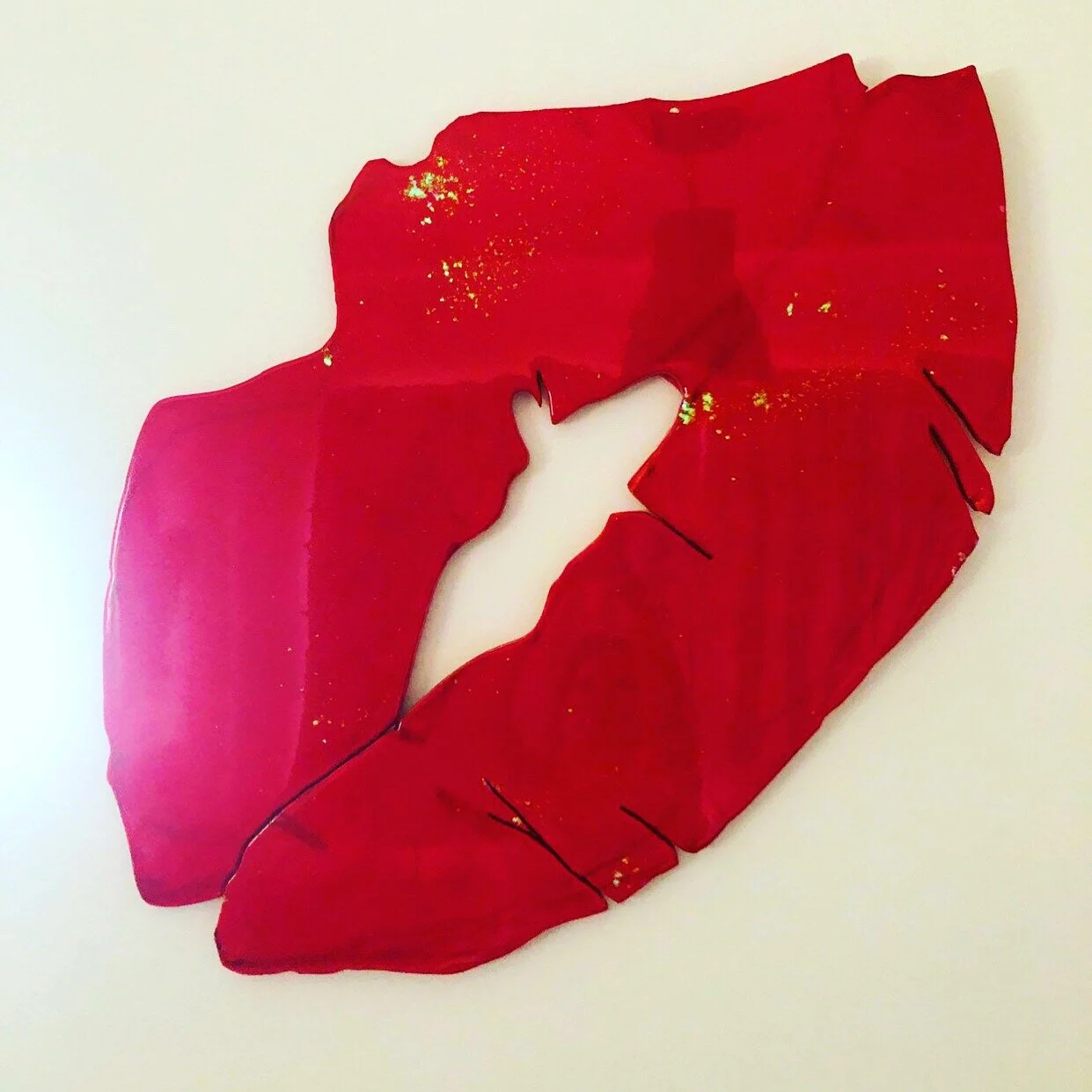 The Mark - Resin on Wood