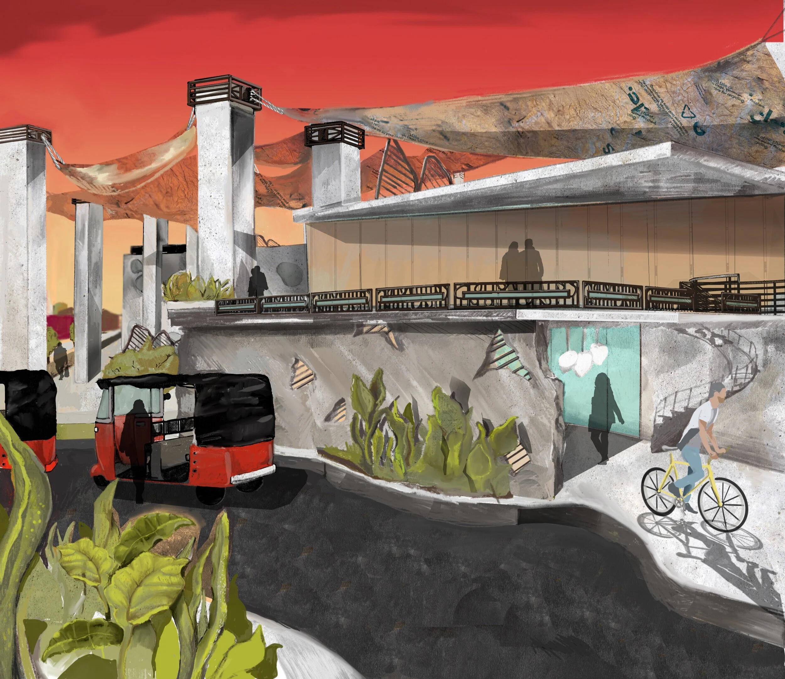 The Station: A Community Center Proposal in La Playa, Colombia