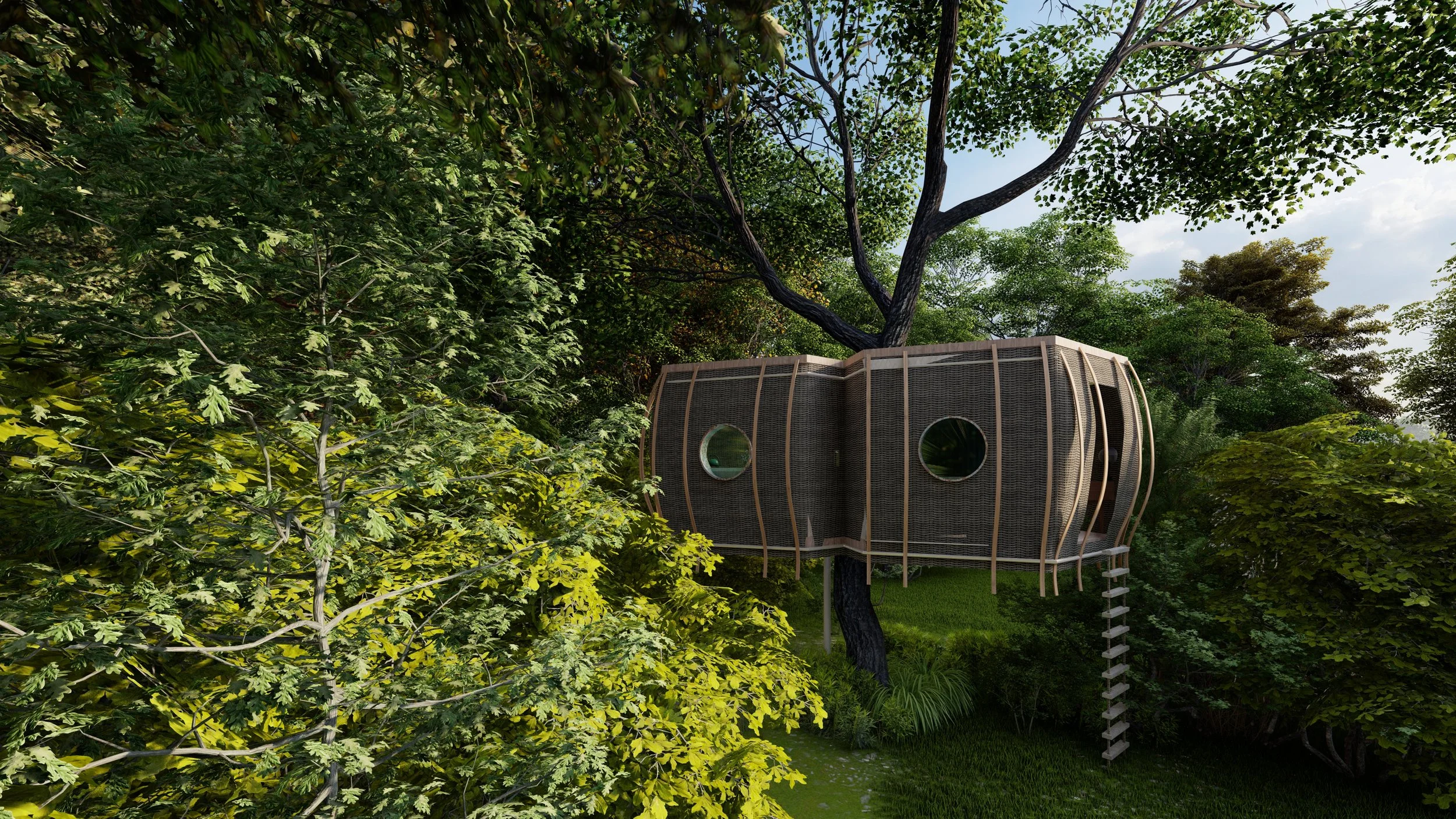 Micro Home the Canopy Basket 
