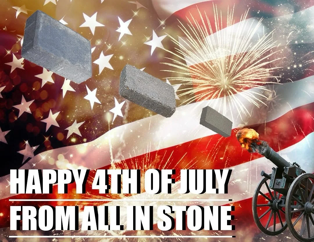 WARNING: fireworks and freedom ahead! We're CLOSED for the 4th. We&rsquo;ll return to our regular schedule on Saturday 9am-3pm. Happy 4th!