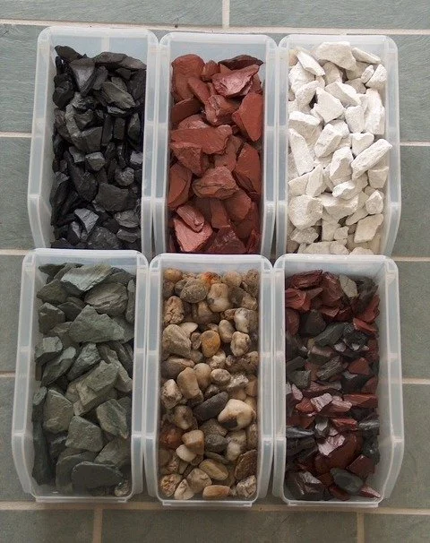 New Landscape Materials!

Coming soon this spring - Black &amp; Red Slate, White, and River Rock stones. Perfect for your next project. Will be available in bulk or bags.

Stay tuned!