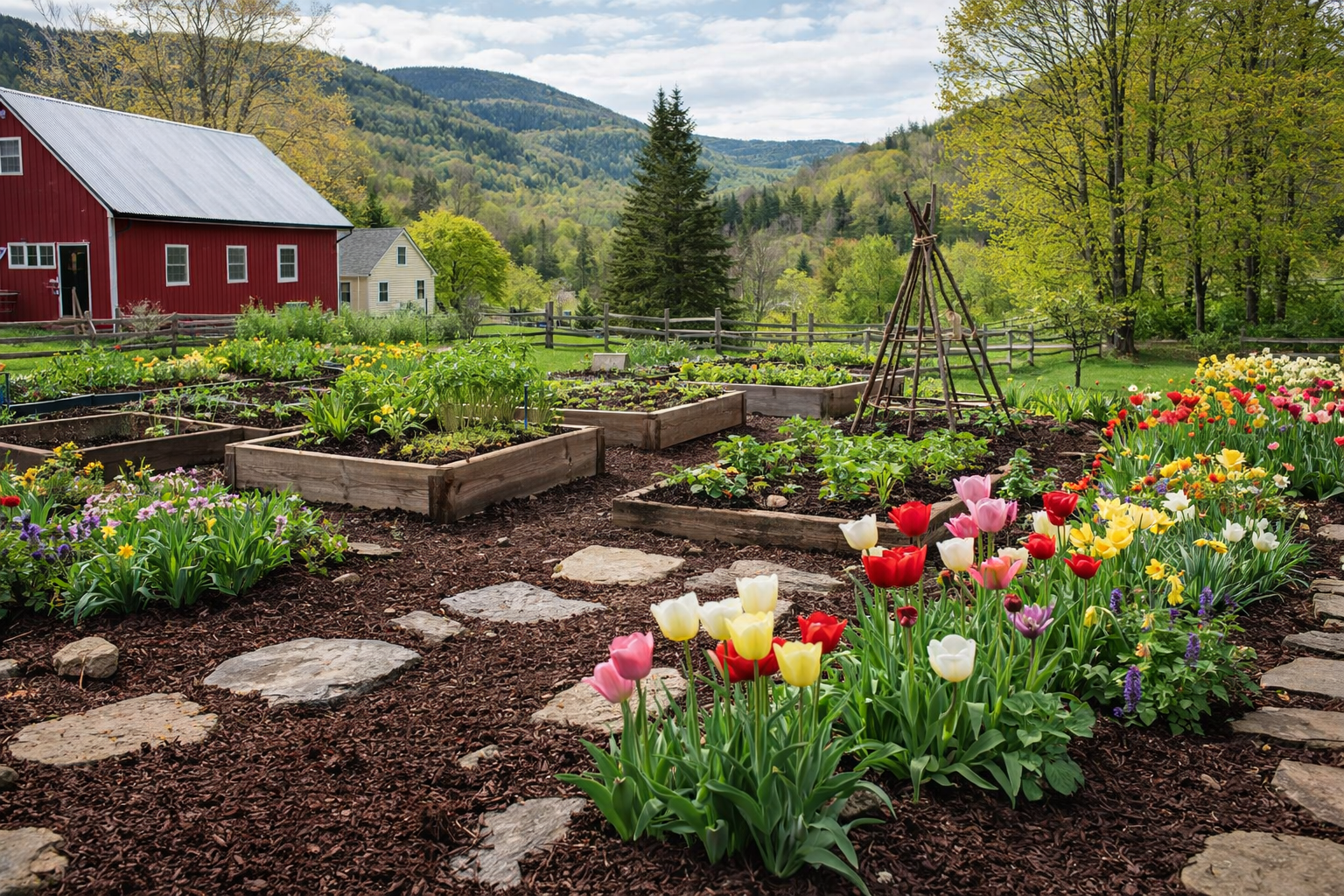 Mulch Delivery in Rutland, VT: Premium Vermont Mulch + When to Mulch This Spring