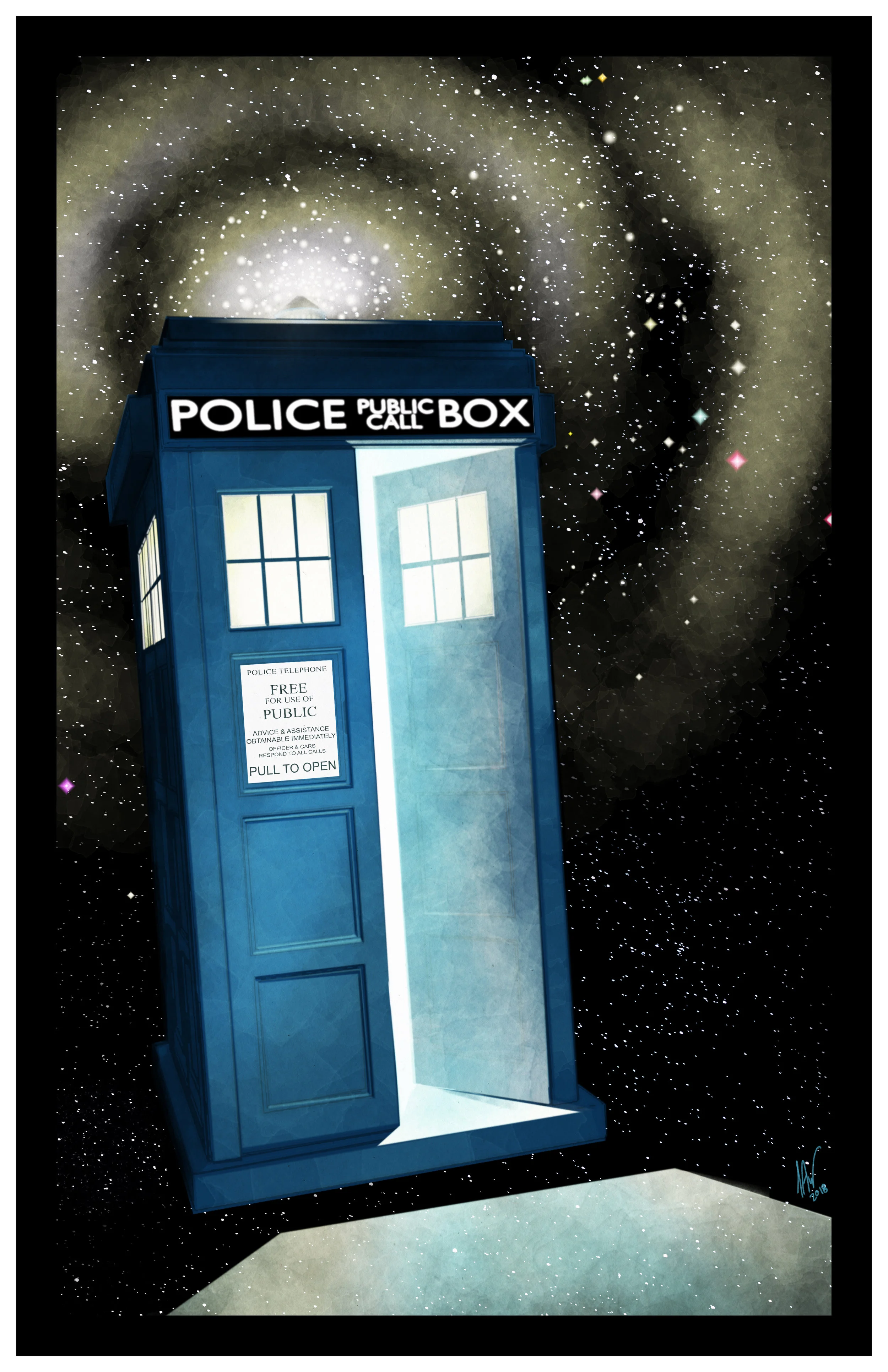 Doctor Who - TARDIS for Cover 11x17.jpg