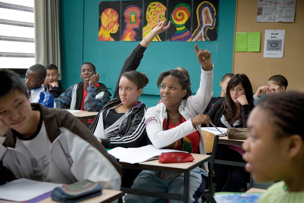 Scene from “The Class (Entre les murs)