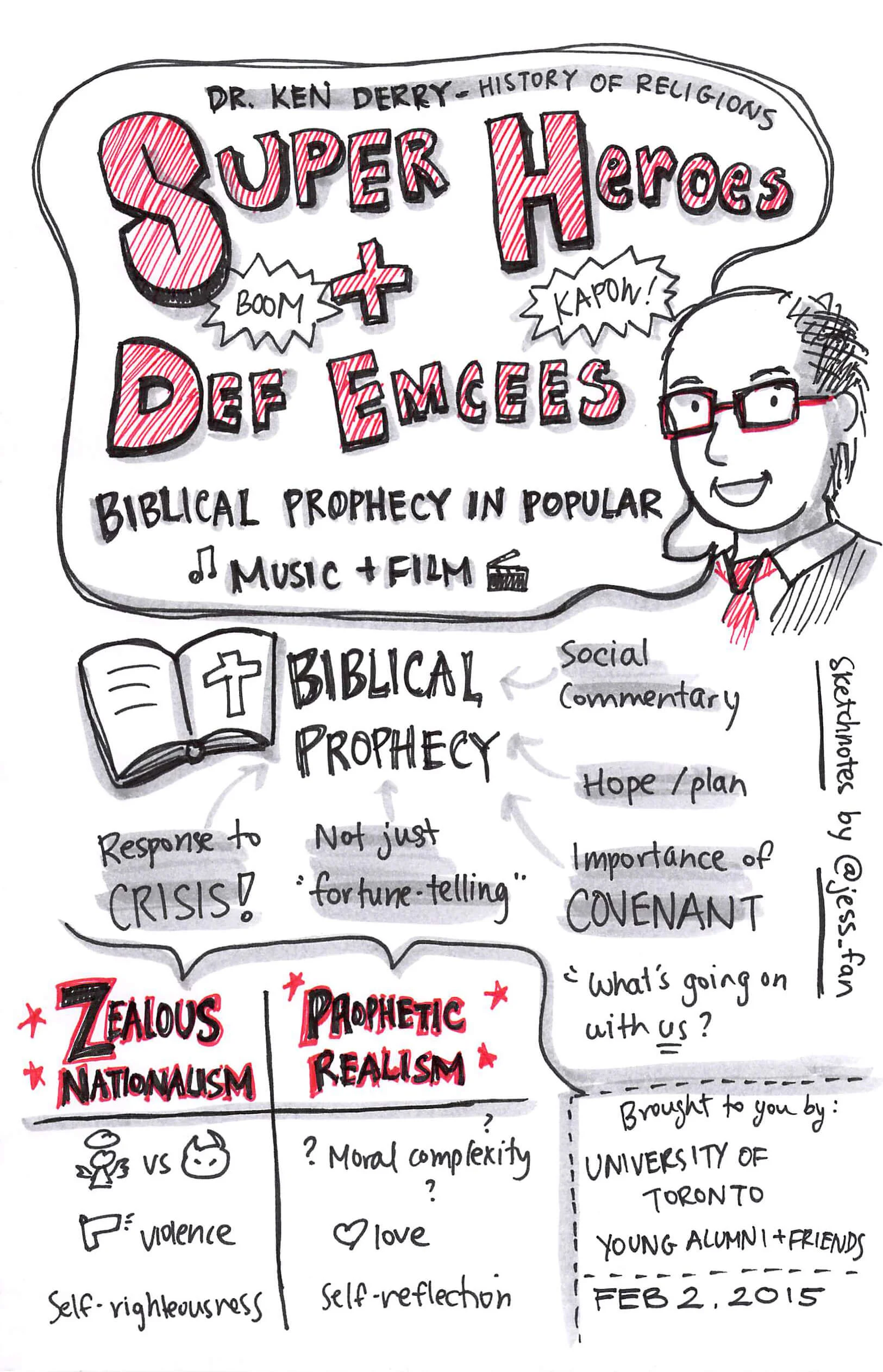 Super Heroes + Def Emcees: Biblical Prophecy in Popular Music and Film