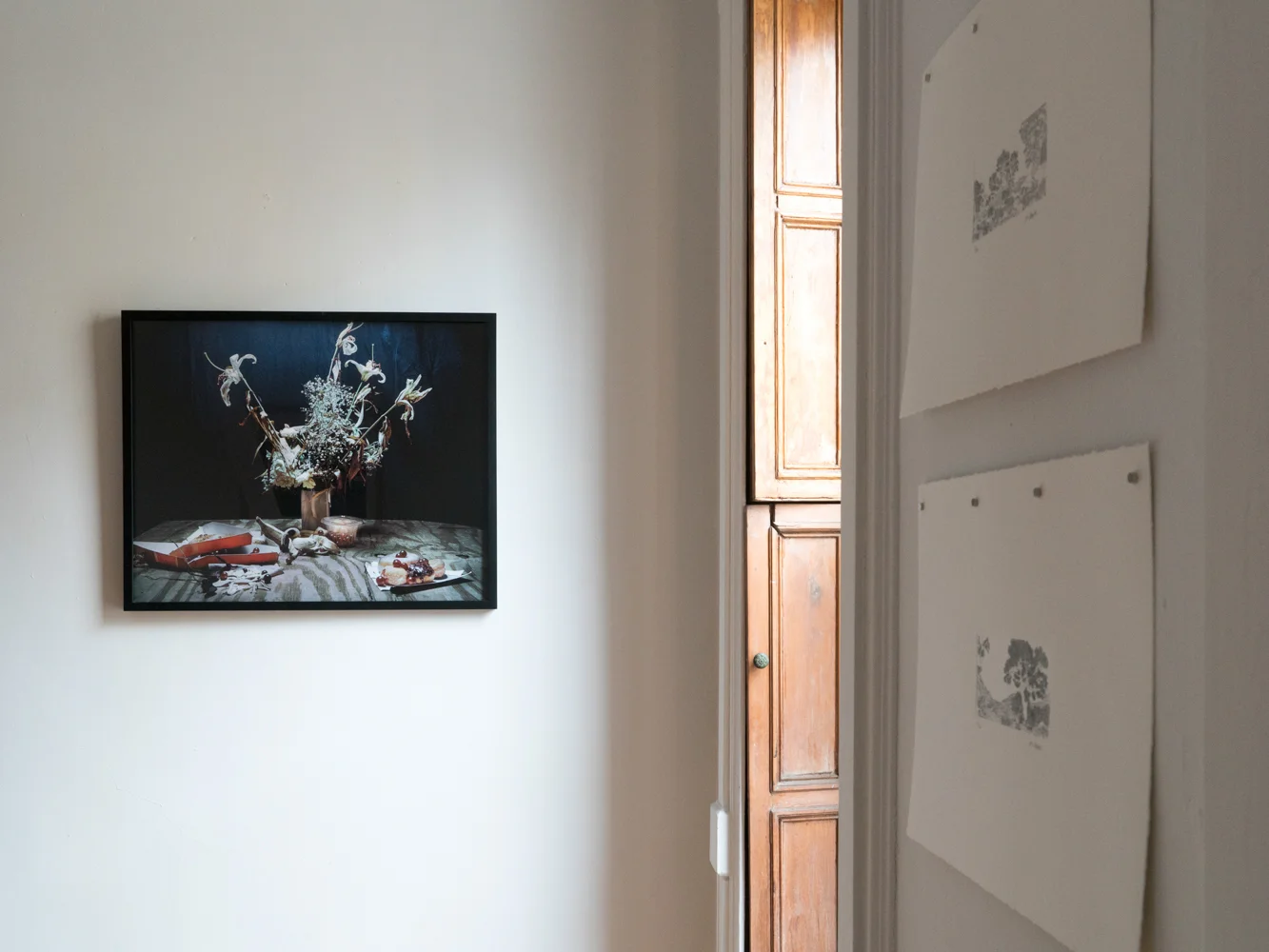 Fou Gallery Exhibition A Piece of Paper Installation view.