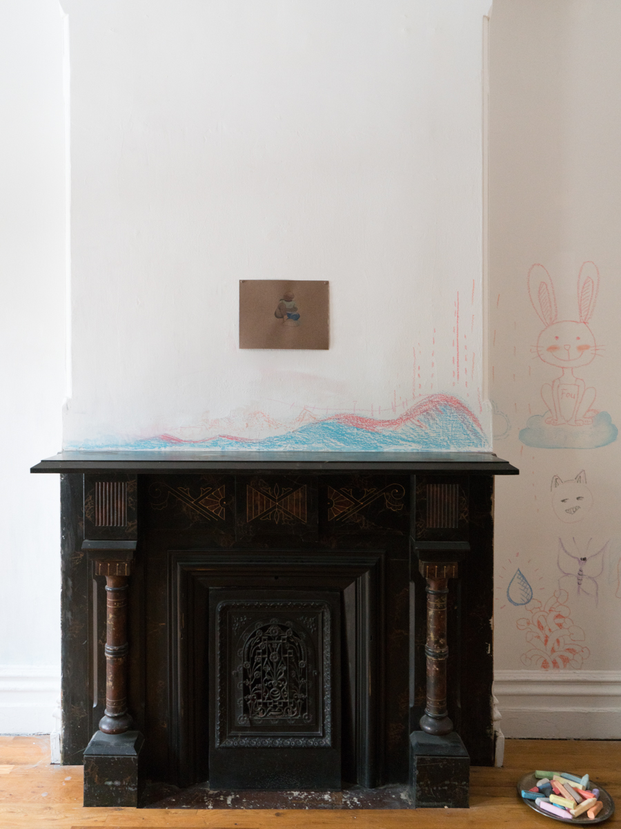 Zhai Liang: Living Room Installation view. Photo by Zhe Zhu.