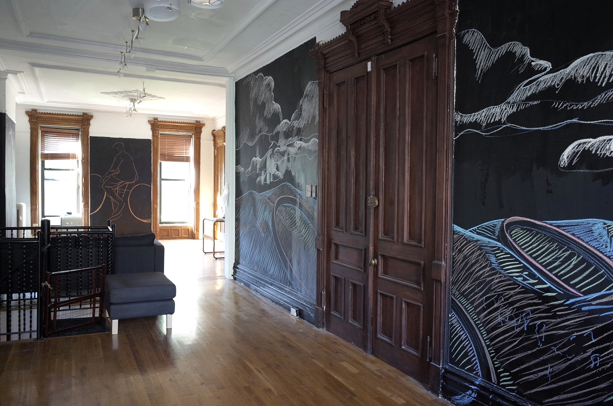 Zhai Liang: Living Room Installation view. Photo by Echo He.