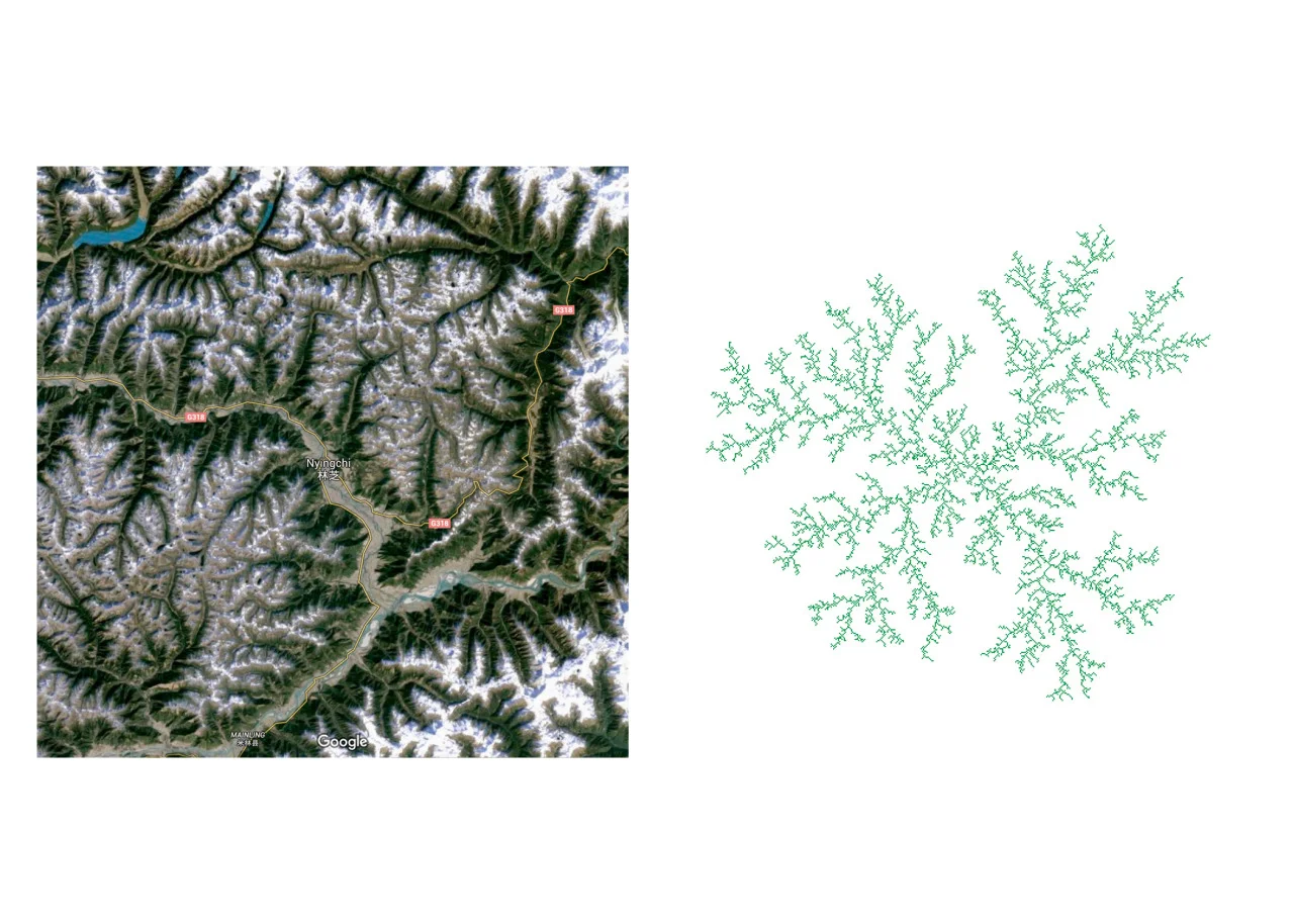 Nature and Algorithm - Day 006 , archival print on Epson ultra-smooth fine art paper, 5 x 7 in., 2016