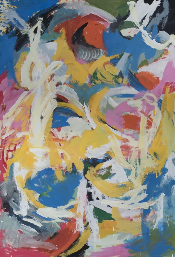 Chen Dongfan, Spring , 2018, acrylic on canvas, 72 x 48 in. © Chen Dongfan, courtesy Fou Gallery 陈栋帆,春天,2018,布面丙烯,182.9 x 121.9 cm © 陈栋帆,致谢否画廊