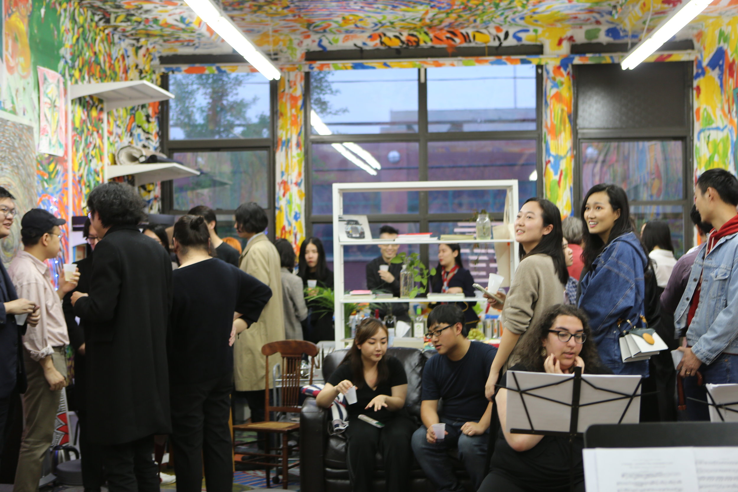   Nevermore - Music Concert  with The Lumisade Quintet at Chen Dongfan Studio. Photograph by Inna Xu.  昨夜星辰昨夜风 - 木管五重奏音乐会@陈栋帆工作室，摄影：徐益英. 