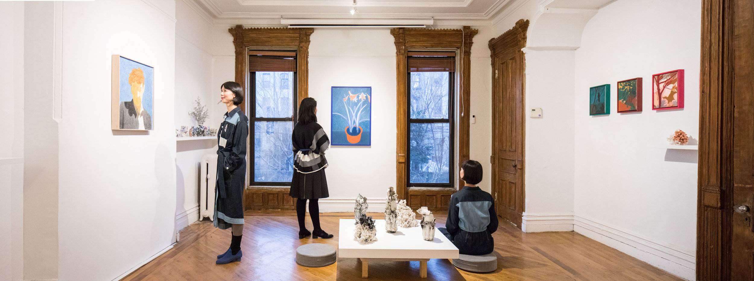   Lan Zhaoxing and Renqian Yang: Between Mountains  installation view, photograph by Nadia Peichao Lin. ©Lan Zhaoxing and Renqian Yang, courtesy Fou Gallery. 